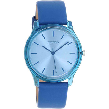 OOZOO Timepieces Blue Leather