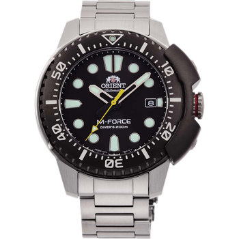 ORIENT Sports M-Force Diver Automatic Silver Stainless Steel Bracelet