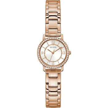 GUESS Melody Crystals Rose Gold Stainless Steel Bracelet