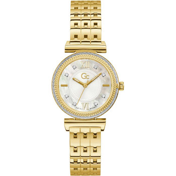 GUESS Collection Starlight Crystals Gold Stainless Steel Bracelet