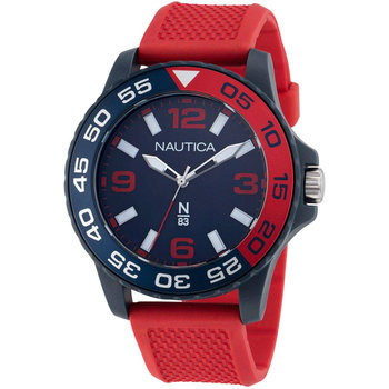 NAUTICA N83 Finn World Red Combined Materials Strap