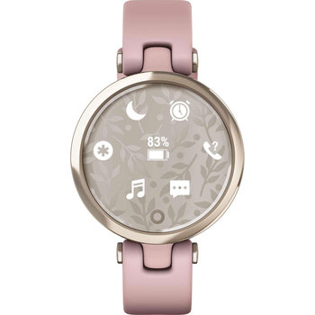GARMIN Lily™ Sport Cream Gold & Dust Rose Silicone Band
