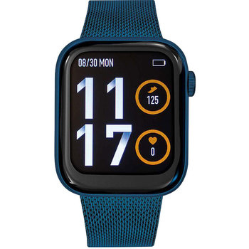 TEKDAY Smartwatch Blue Metallic Bracelet