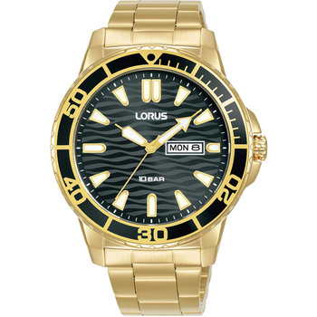 LORUS Sports Gold Stainless