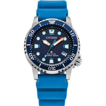 CITIZEN Promaster Eco-Drive Divers Light Blue Polyurethane Strap