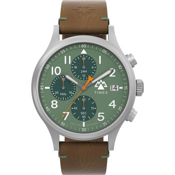 TIMEX Expedition North Sierra Chronograph Brown Biosourced Leather Strap