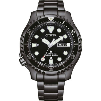 CITIZEN Promaster Divers Automatic Black Stainless Steel Bracelet
