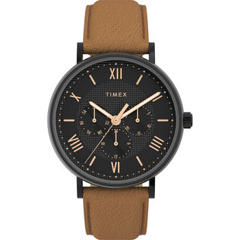 TIMEX Southview Brown Leather