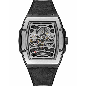 INGERSOLL Challenger Automatic Black Leather Strap