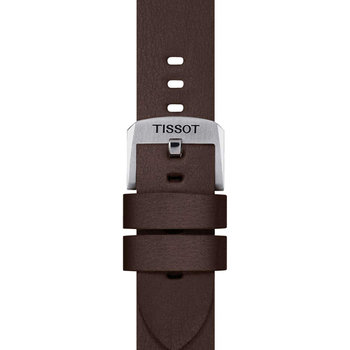 TISSOT Brown Synthetic Strap
