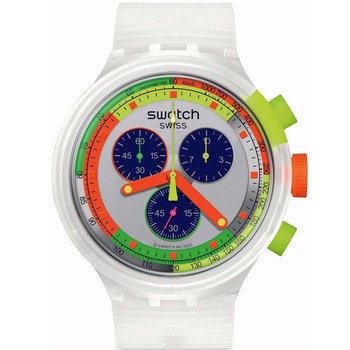 SWATCH Neon Jelly Chronograph