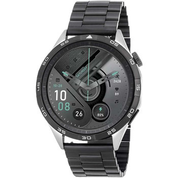 3GUYS Smartwatch Black Stainless Steel Bracelet