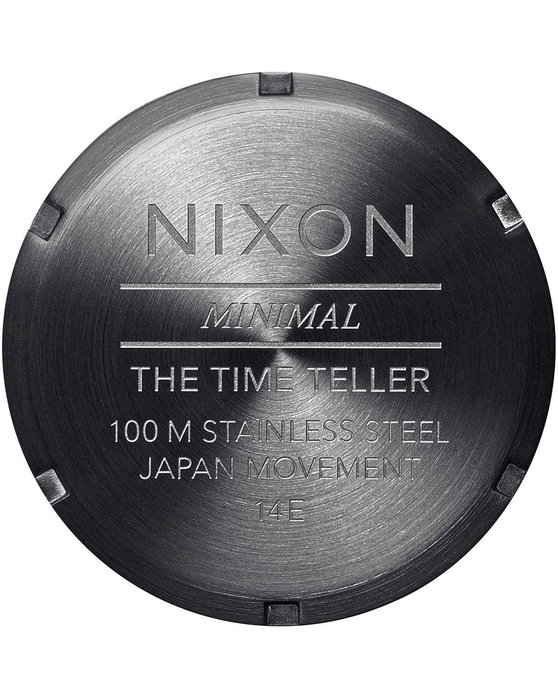 NIXON Time Teller Black Stainless Steel Bracelet