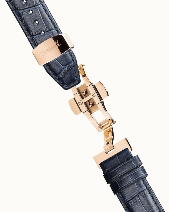 INGERSOLL The New England Automatic Blue Leather Strap