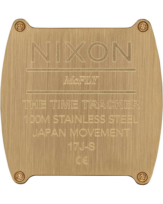 NIXON Time Tracker Gold Stainless Steel Bracelet
