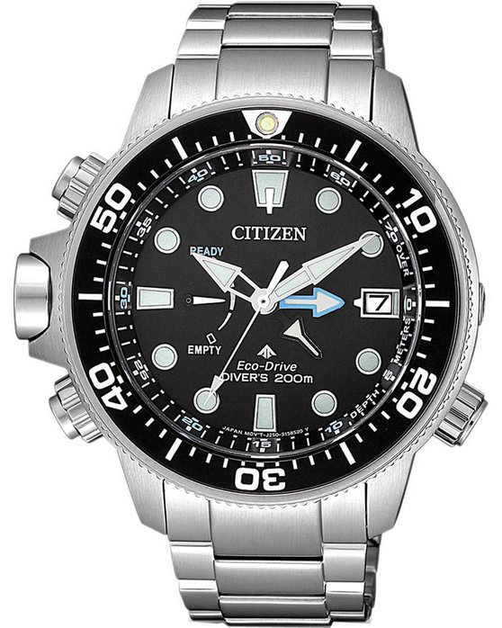 CITIZEN Promaster Eco-Drive Divers Silver Stainless Steel Bracelet