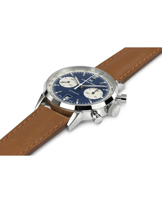 HAMILTON Intramatic Automatic Chronograph Brown Leather Strap