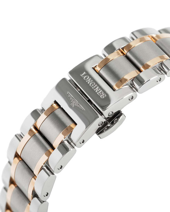 LONGINES Master Collection Diamonds Two Tone Stainless Steel Bracelet