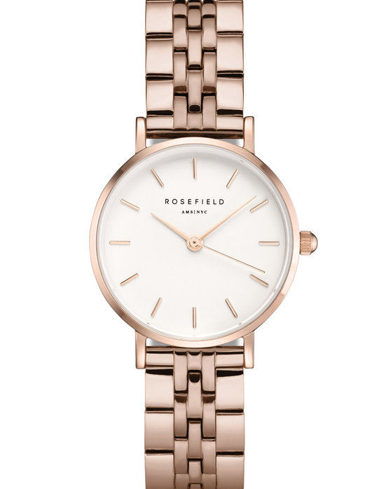 ROSEFIELD The Small Edit Rose Gold Stainless Steel Bracelet