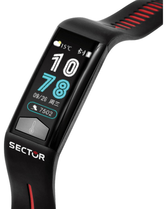 SECTOR EX-11 Sport Digital Two Tone Synthetic Strap