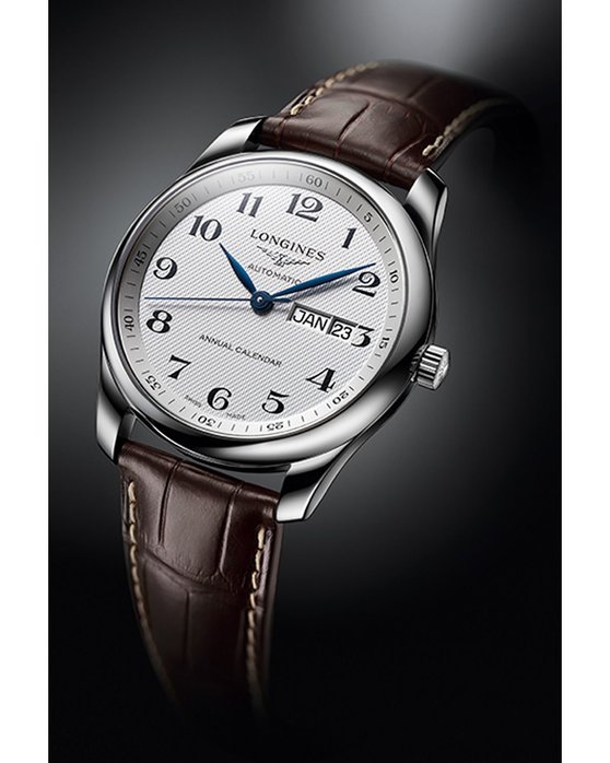 LONGINES Master Collection Automatic Brown Leather Strap