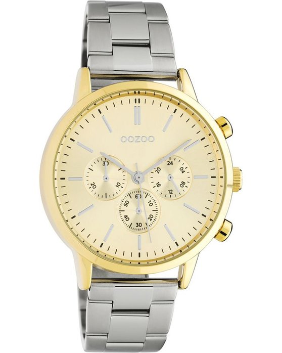 OOZOO Timepieces Silver Metallic Bracelet (38mm)