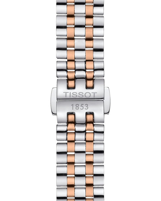 TISSOT T-Classic Carson Diamonds Automatic Two Tone Stainless Steel Bracelet