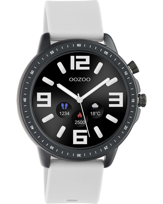 OOZOO Q3 Smartwatch Grey Rubber Strap