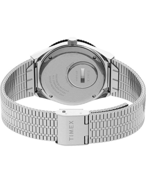 TIMEX Q Reissue Silver Stainless Steel Bracelet