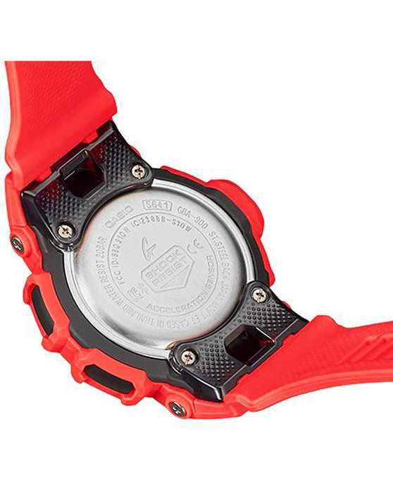 CASIO G-SHOCK Smartwatch Red Rubber Strap