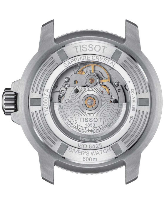 TISSOT Seastar 2000 Professional Powermatic 80 Automatic Silver Stainless Steel Bracelet