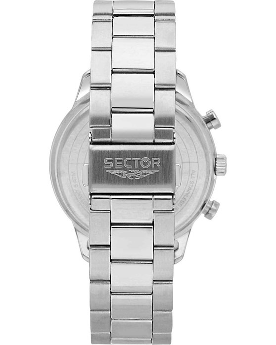 SECTOR 270 Silver Metallic Bracelet