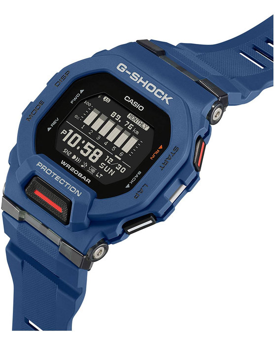 CASIO G-SHOCK Smartwatch Blue Rubber Strap