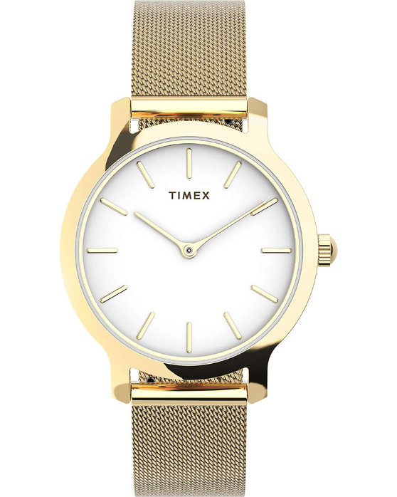 TIMEX Transcend Gold Stainless Steel Bracelet
