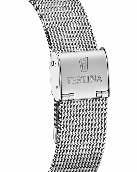 FESTINA Automatic Silver Stainless Steel Bracelet