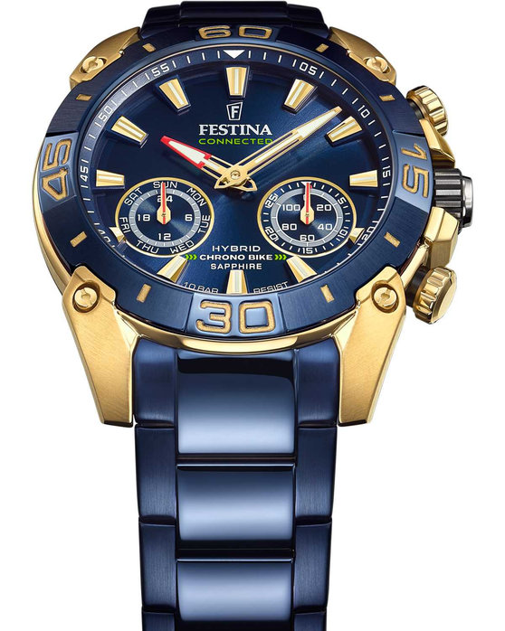 FESTINA Smartwatch Blue Stainless Steel Bracelet Special Edition