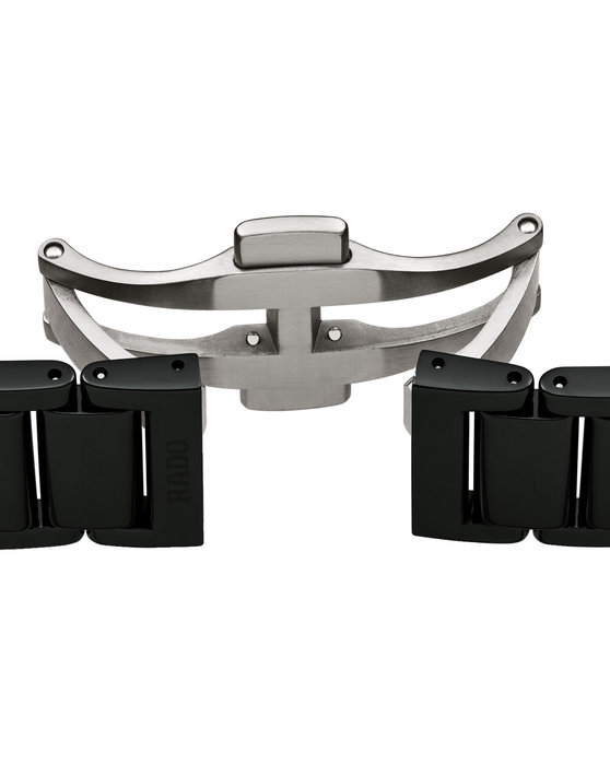 RADO True Open Heart Automatic Black Stainless Steel Bracelet (R27100162)