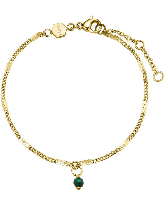 CLUSE La Tetragone Crystals Gold Stainless Steel Bracelet Gift Set