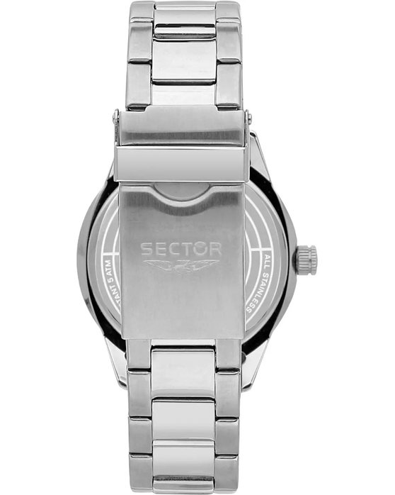 SECTOR 670 Silver Stainless Steel Bracelet