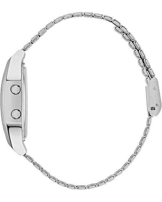 ADIDAS ORIGINALS Digital Two Chronograph Silver Stainless Steel Bracelet