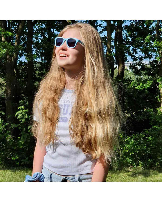KOOLSUN Kids Sunglasses WAVE Sky Blue 3-10 Years Old