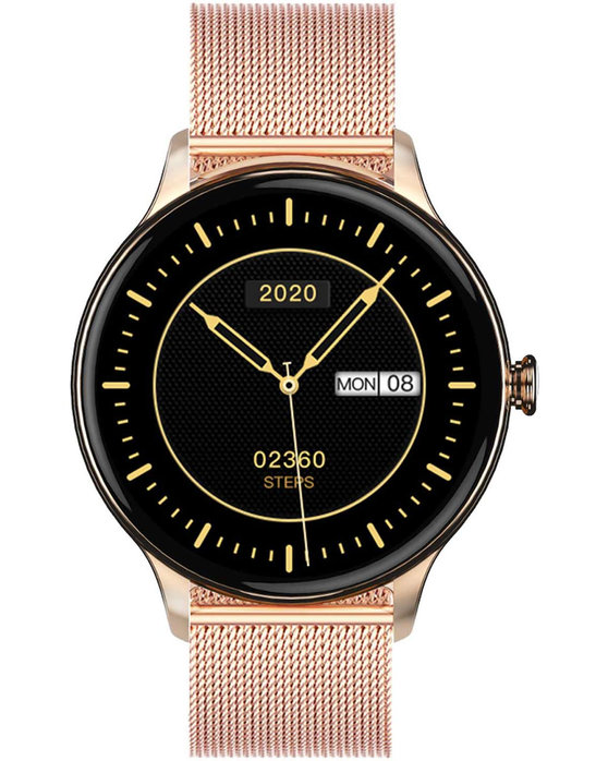 VOGUE Callisto Smartwatch Rose Gold Stainless Steel Bracelet