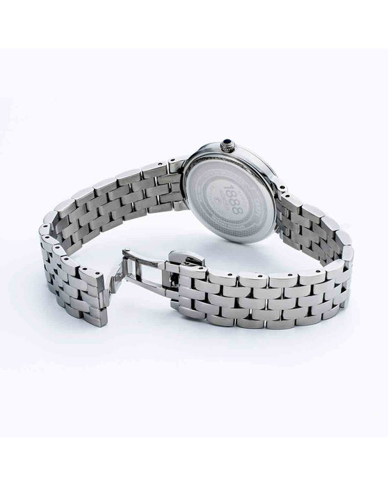 ROAMER Capri Diamonds Silver Stainless Steel Bracelet