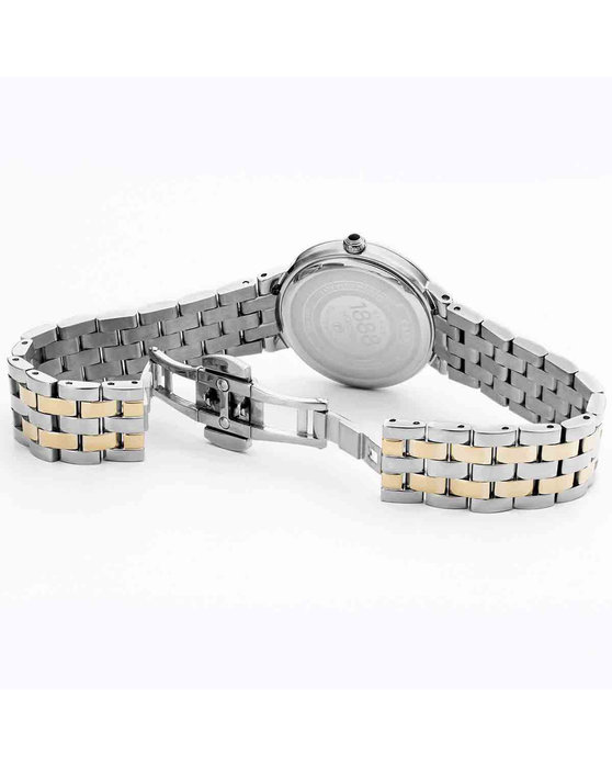 ROAMER Capri Diamonds Two Tone Stainless Steel Bracelet