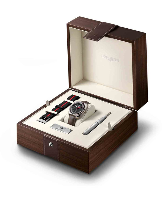 LONGINES Ultra-Chron Automatic Brown Leather Strap Box Edition