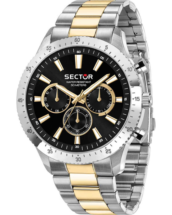 SECTOR 270 Chronograph Two Tone Stainless Steel Bracelet