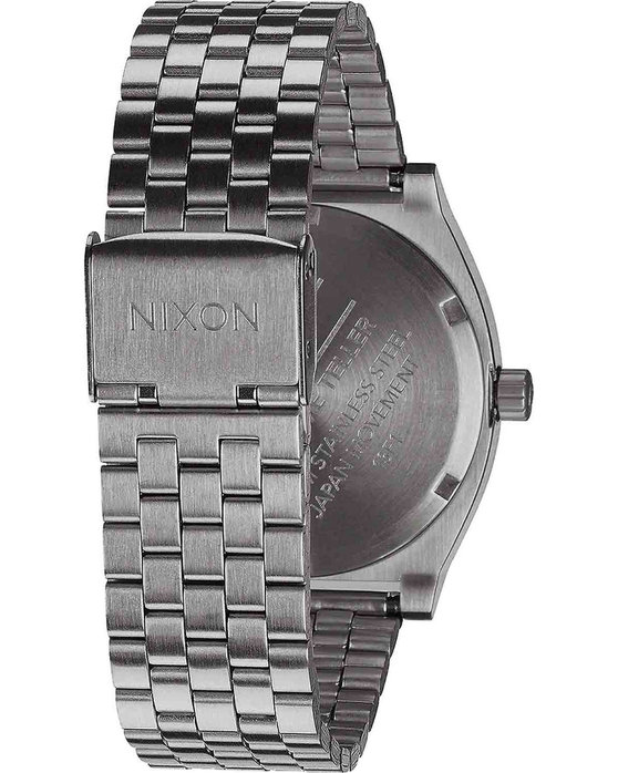 NIXON Time Teller Grey Stainless Steel Bracelet