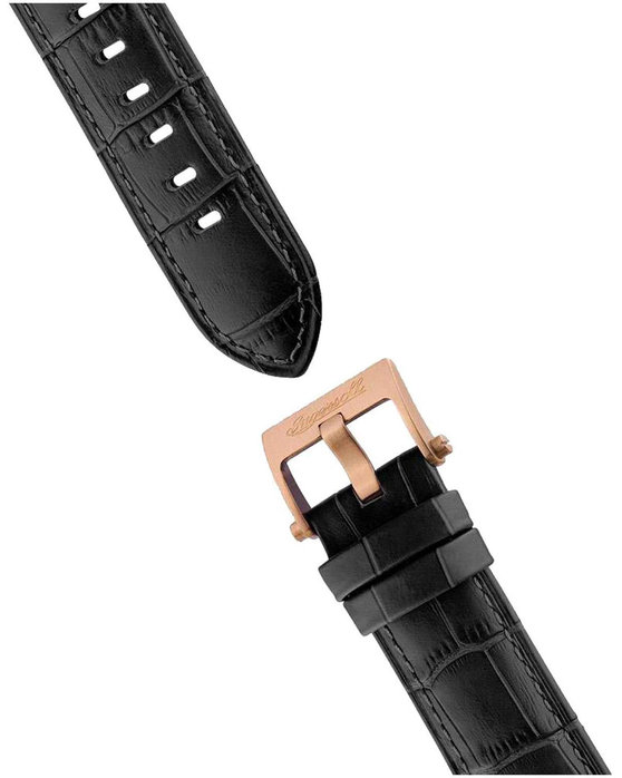 INGERSOLL Shelby Automatic Black Leather Strap