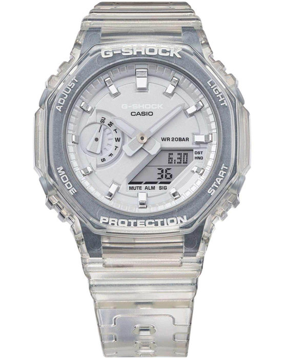 CASIO G-SHOCK Chronograph White Rubber Strap