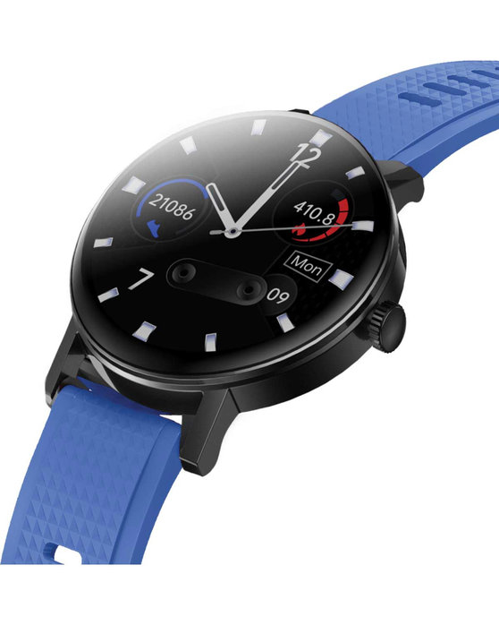 DAS.4 SU10 Smartwatch Chronograph Blue Silicone Strap
